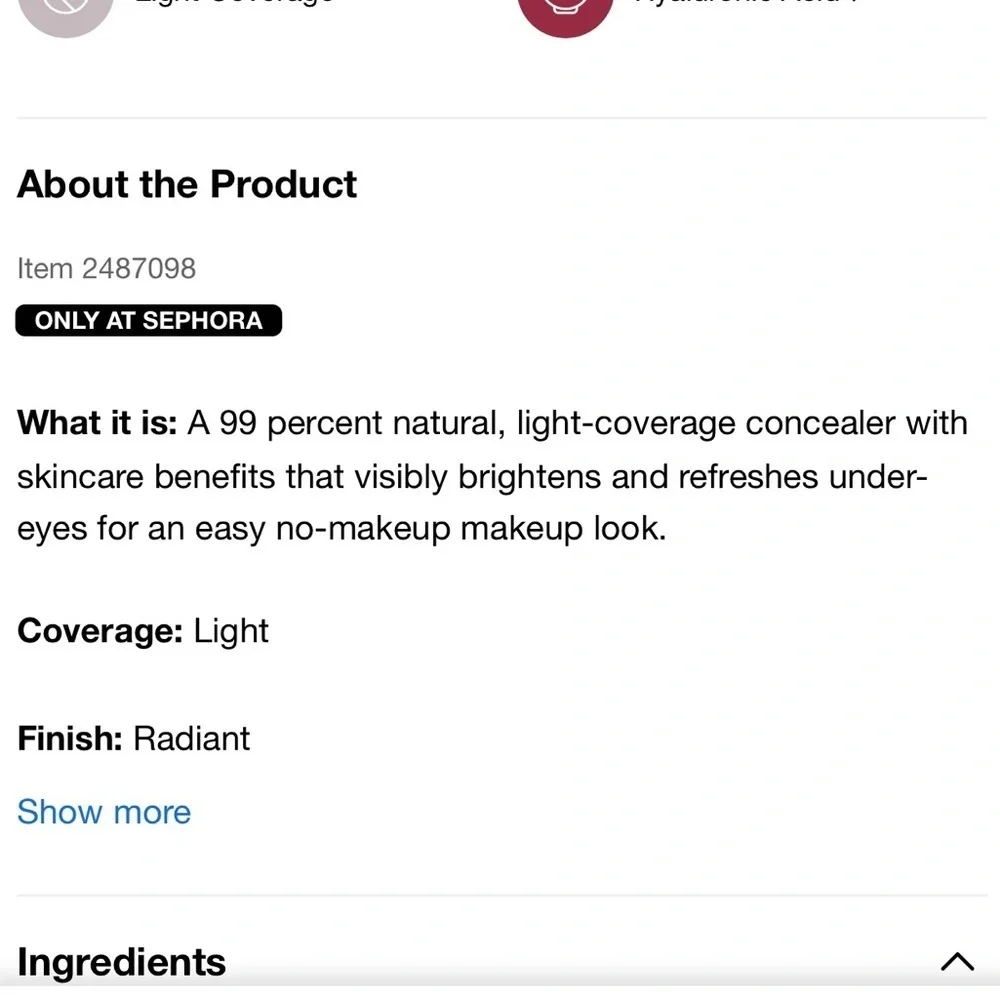 NWT Milk Makeup Undereye Tint in Warm Tan